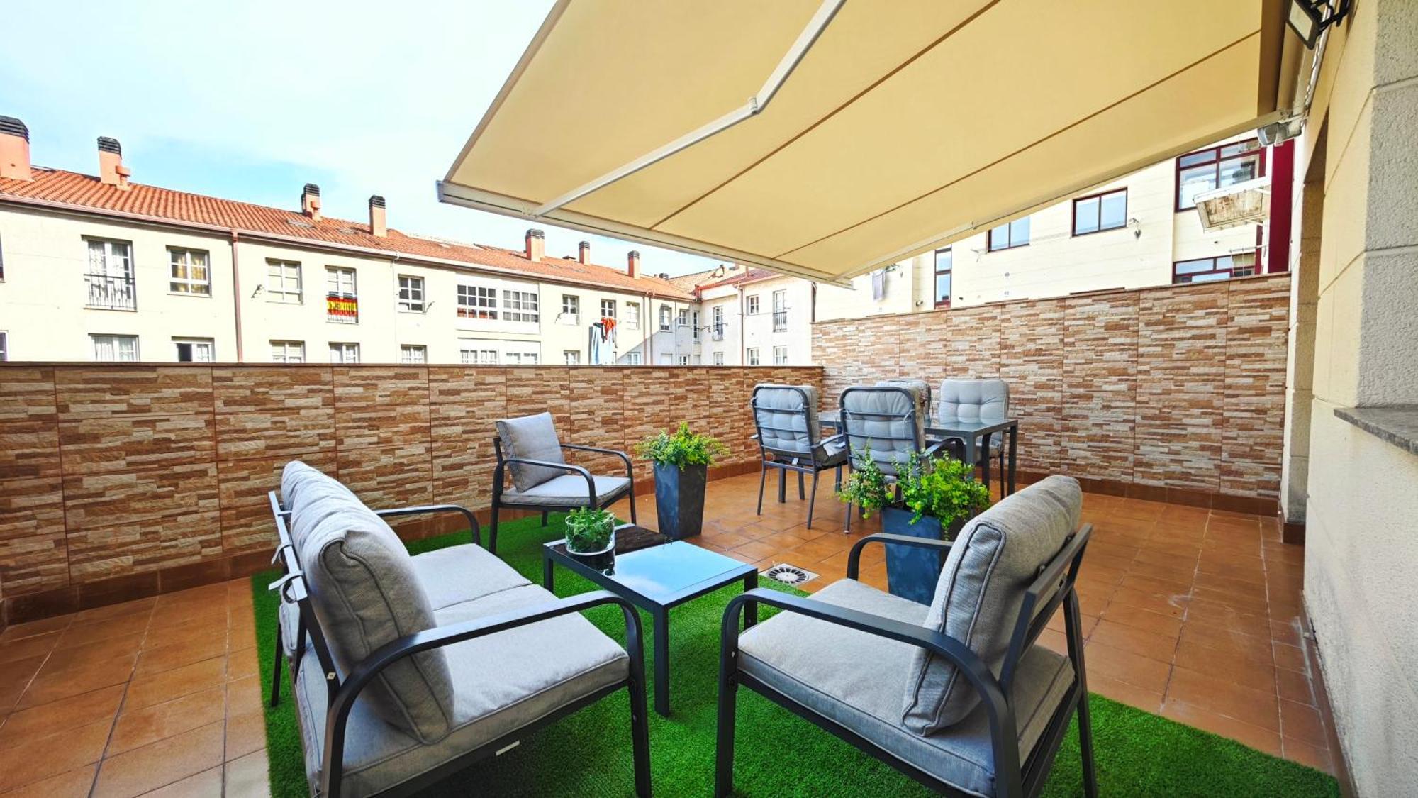 Апартаменты Piso Centrico Santiago De Compostela Con Amplia Terraza Экстерьер фото